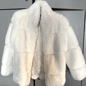 Apparis faux fur coat